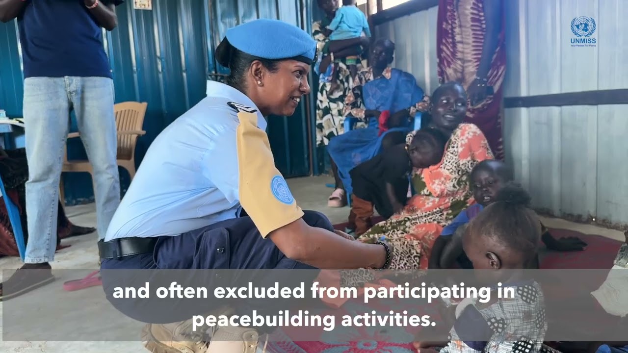Fijian police officer protects the most vulnerable in South Sudan