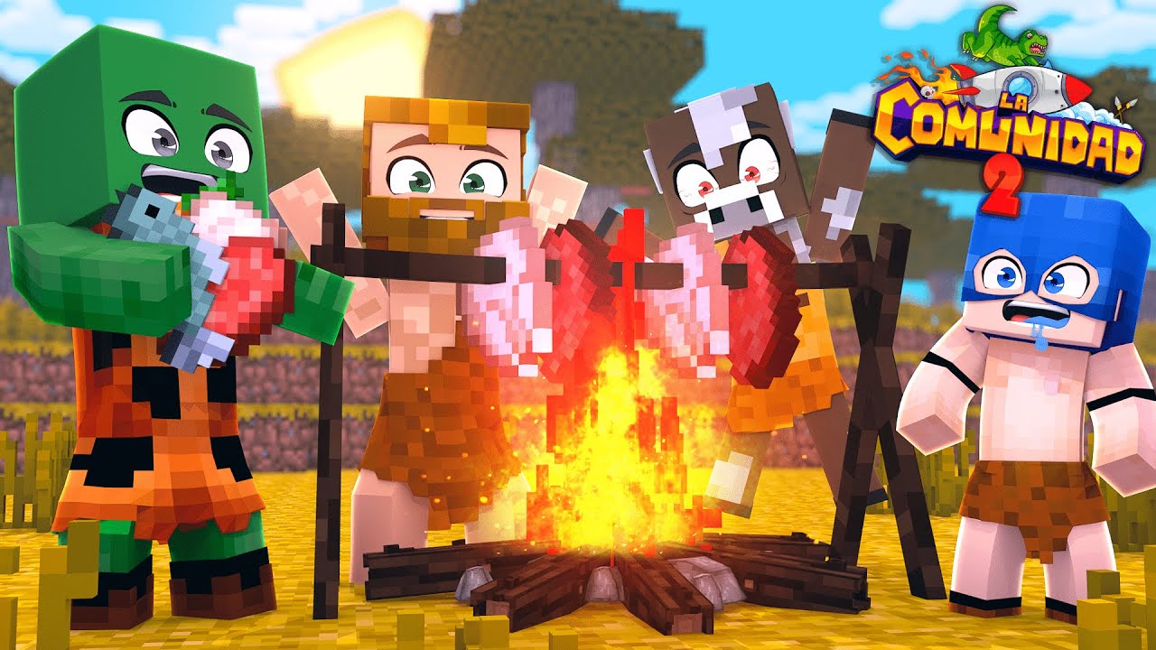 🍖 USAMOS EL FUEGO PARA COCINAR 🍖 La Comunidad 2 #2