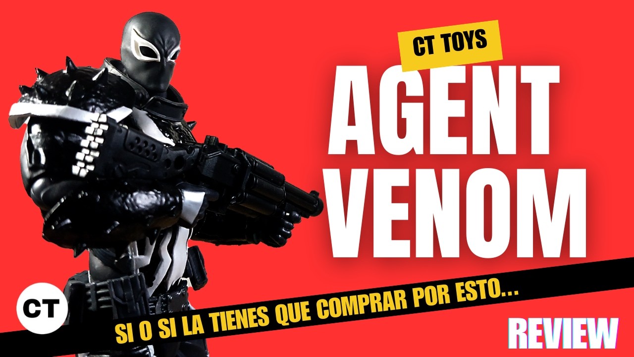 AGENT VENOM definitiva! CT Toys Revoltech Yamaguchi bootleg