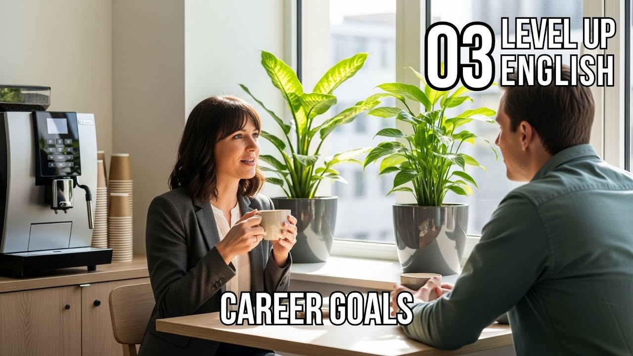 Career Goals Conversation - English Speaking and Listening Practice