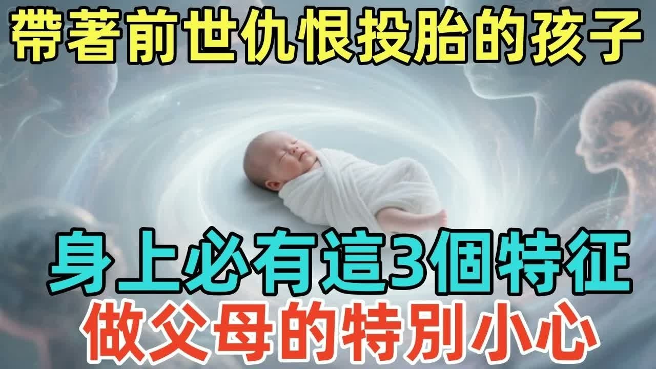 孟婆親口告誡：帶著前世仇恨投胎的孩子，身上必有這3個特征，做父母的特別小心！#佛淨 #佛學 #佛陀 #佛法 #佛教 #修行