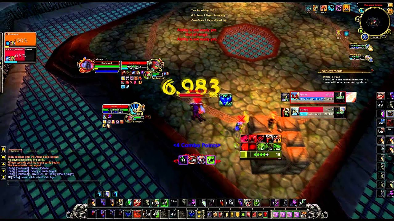 WoW 6.2 | Feral PvP Montage #1