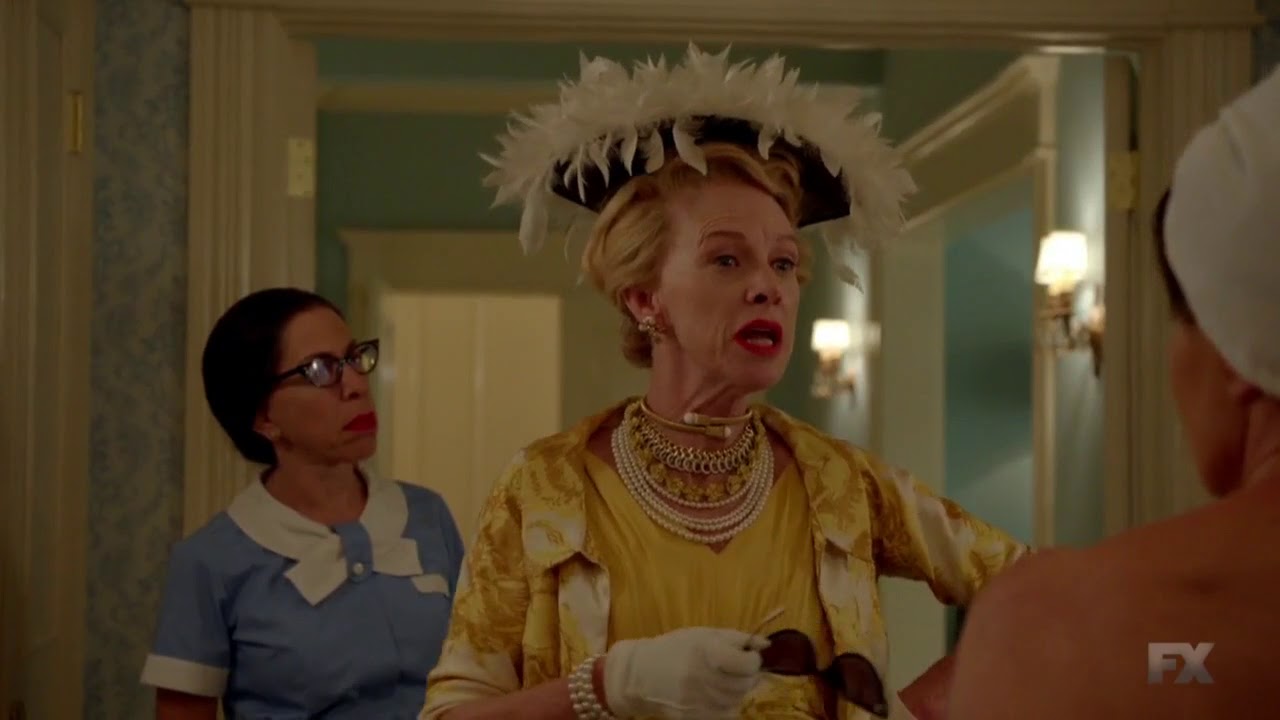 Feud: Bette and Joan - Hedda Hopper confronts Joan Crawford