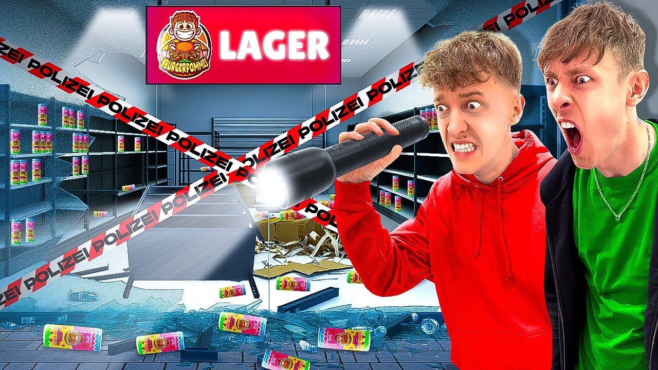 POLIZEI EINSATZ im BURGERPOMMES LIMO Lager! (Einbruch)