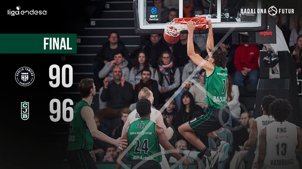 J14 Eurocup: Veolia Hamburg Towers 90-96 Club Joventut Badalona