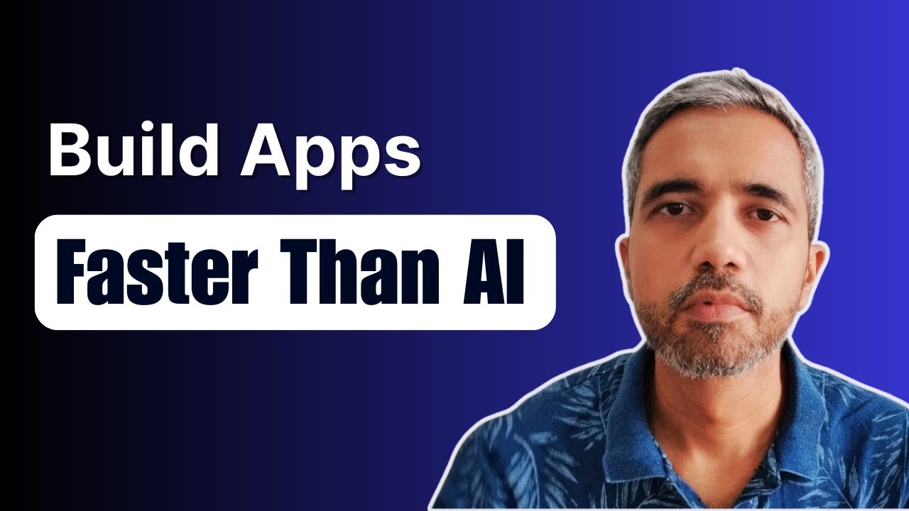 Build Apps Faster Than AI ( Save Time and Money)
