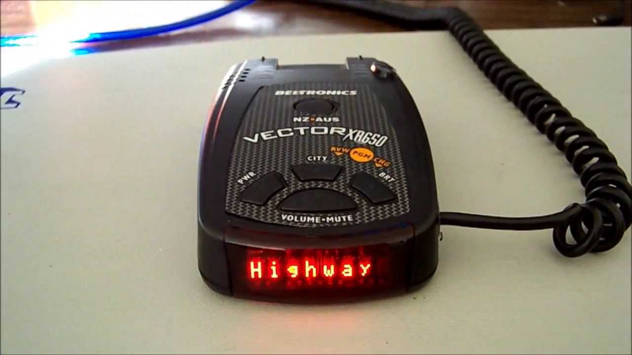 Ремонт радар-детектора Beltronics Vector XR650
