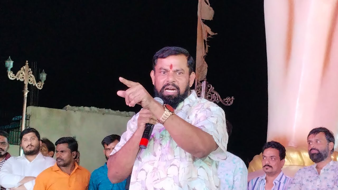 MLA Raja Singh speech about Sri Ram Navami Shobha Yatra 2026 Rally in Hyderabad at Volunteer Meeting