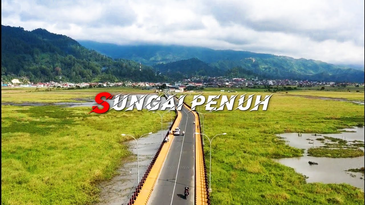 KOTA SUNGAI PENUH DARI UDARA (DRONE)