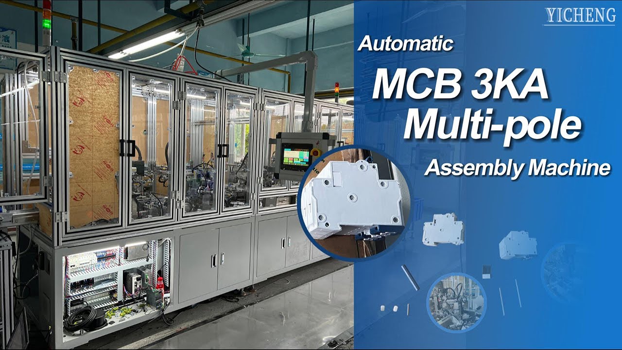 MCB 3KA Multi-pole Automatic Assembly Machine- Industrial Automation Machine