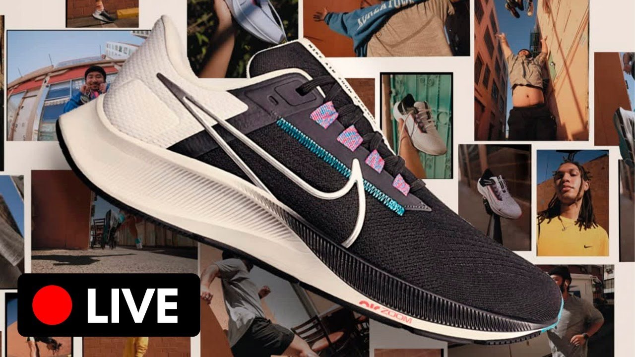 🔴 LIVE: NIKE AIR ZOOM PEGASUS 38 (unboxing ao vivo)