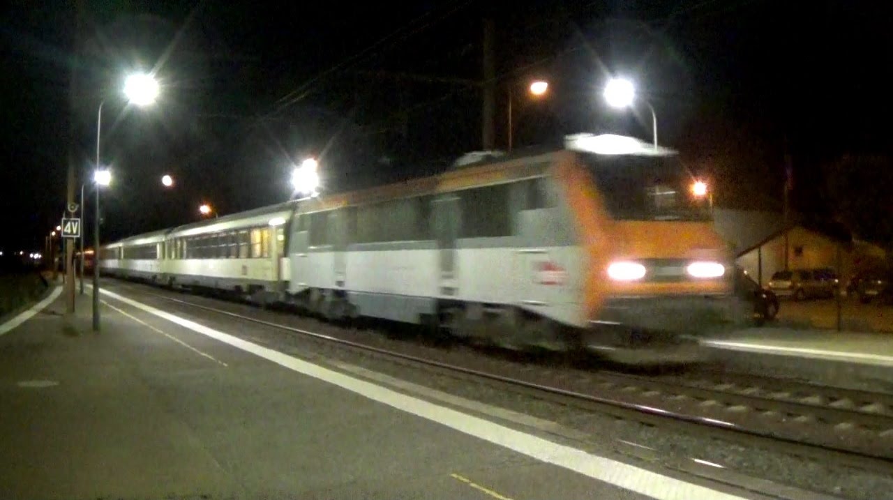 Une nuit sur la PLM en gare de Tain Partie 2