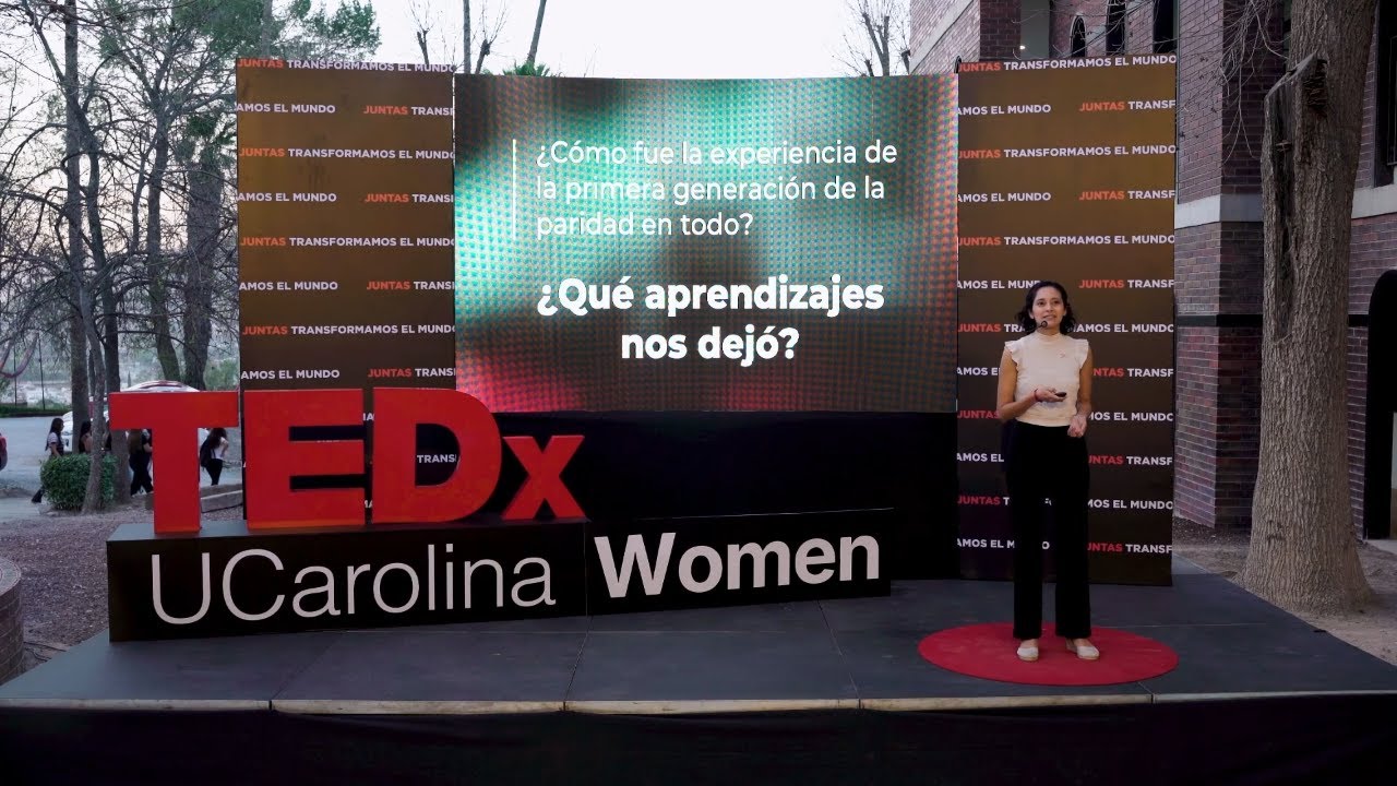 El lugar de las mujeres en tiempos de la paridad en todo | Angélica Maldonado | TEDxUCarolinaWomen