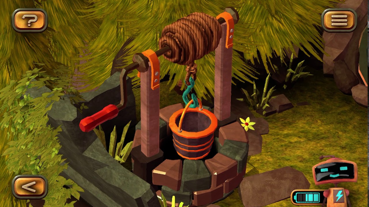 Tiny Robots Recharged. Level 37 - Picnic Panic. 3 Stars Walkthrough.