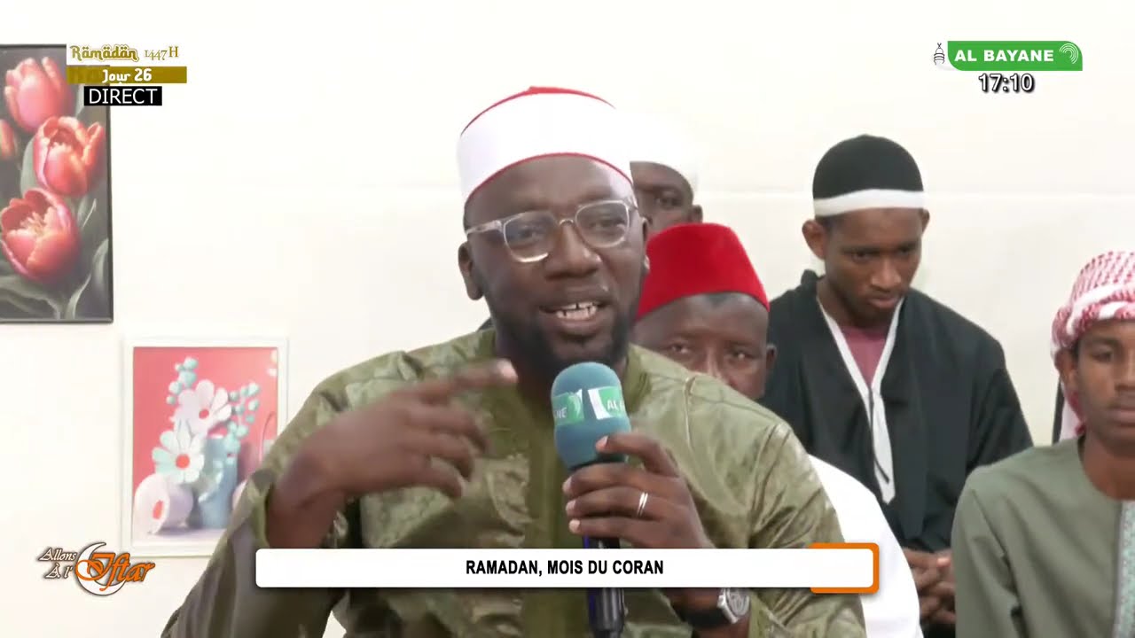 Allons à l'iftar du dimanche 15-03-2026 : Ramadan, mois du Coran