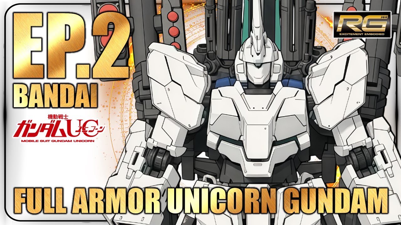 งานอาร์ตชิ้นที่ 2 RG Full armor unicorn gundam