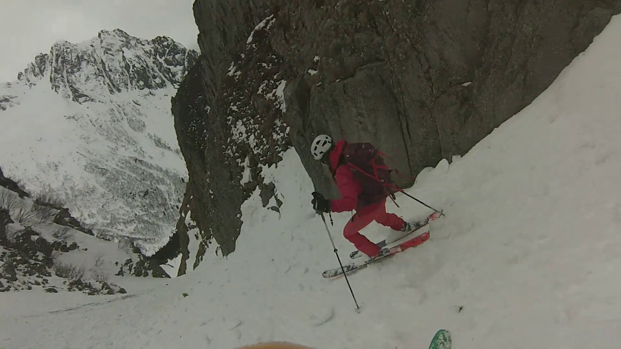 Rocher d'Arguille, la Gorge - 4.2 (E2) - Belledonne - 09-03-2019