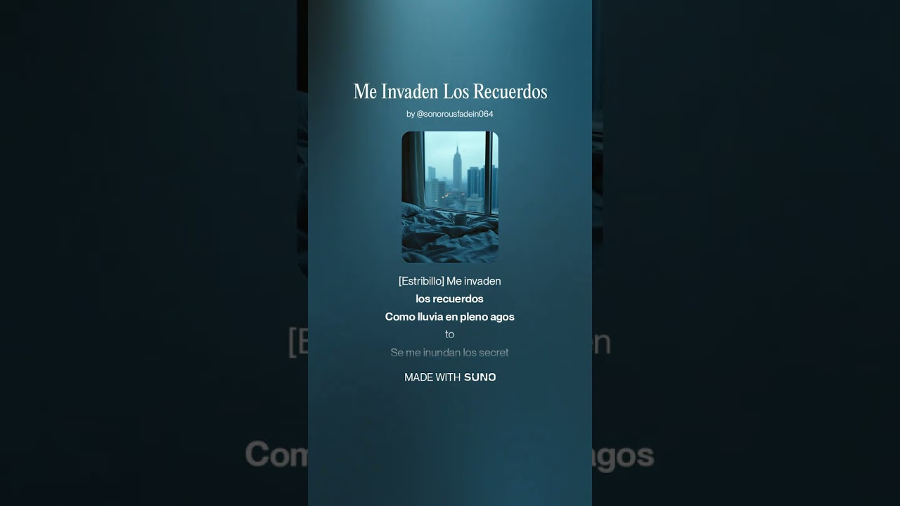 Me invaden los recuerdos (letra y musica de Pedro Musat)