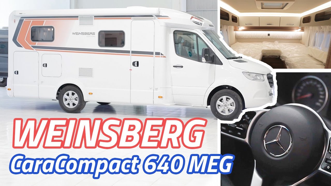 Autocaravana Weinsberg Caracompact Pepper 640 MEG ¡Con motor Mercedes!