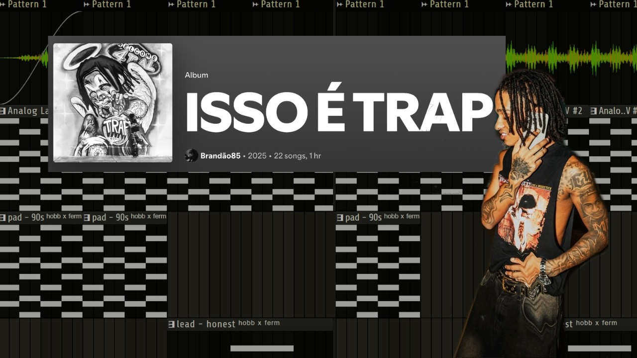 Como eu faço beats no estética do BRANDÃO85 do ZERO