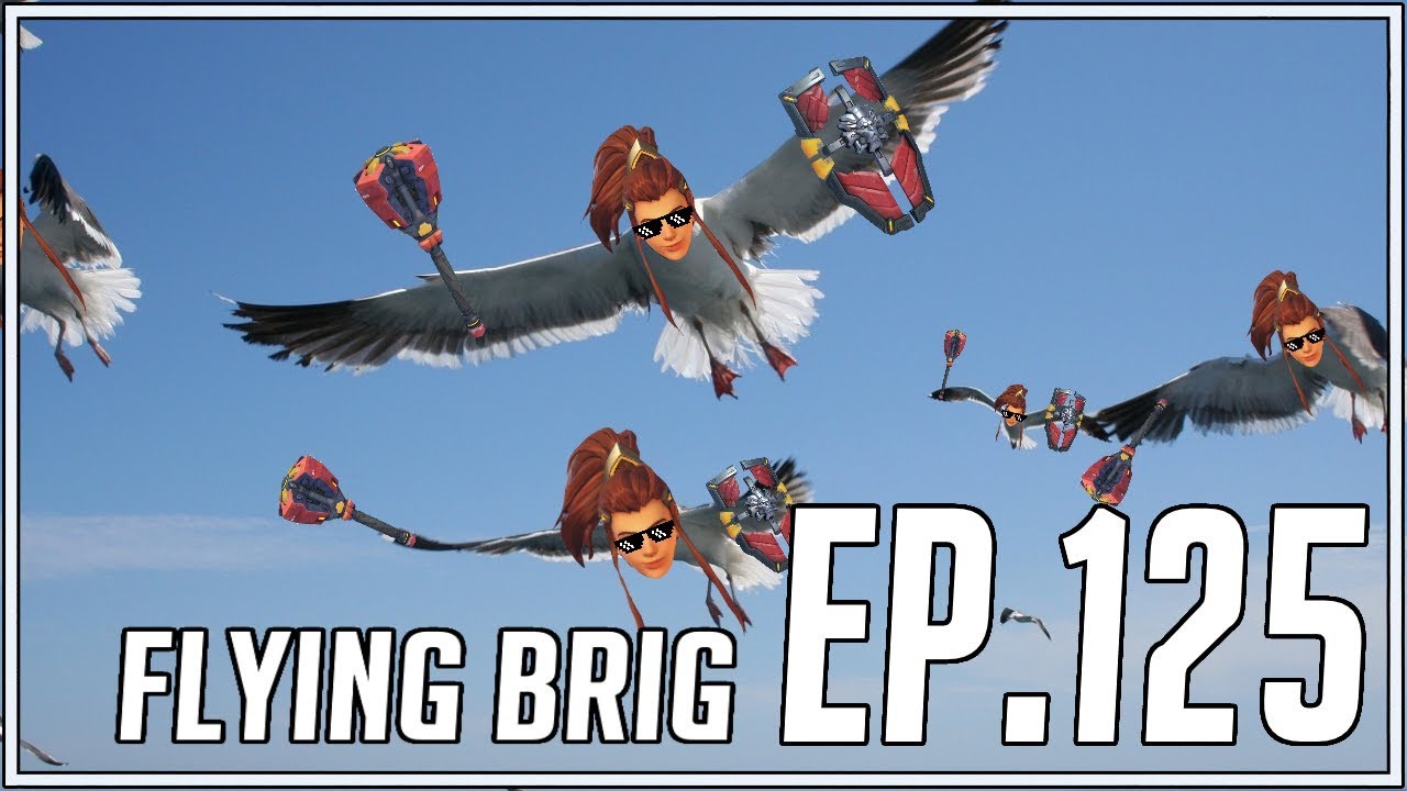 Brigitte Can Fly Now? - Random Overwatch Highlights - Ep. 125