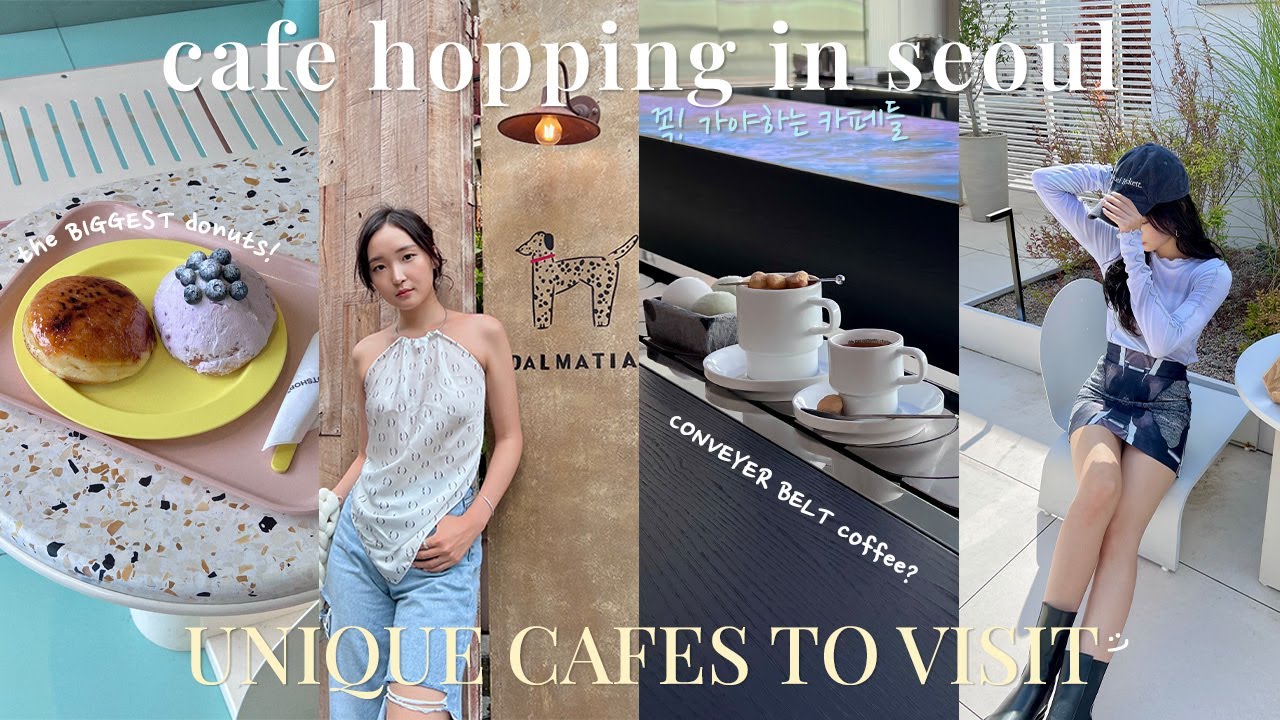 cafe hopping in seoul 🇰🇷 the unique cafes of korea | KOREA VLOG [ENG/한글]