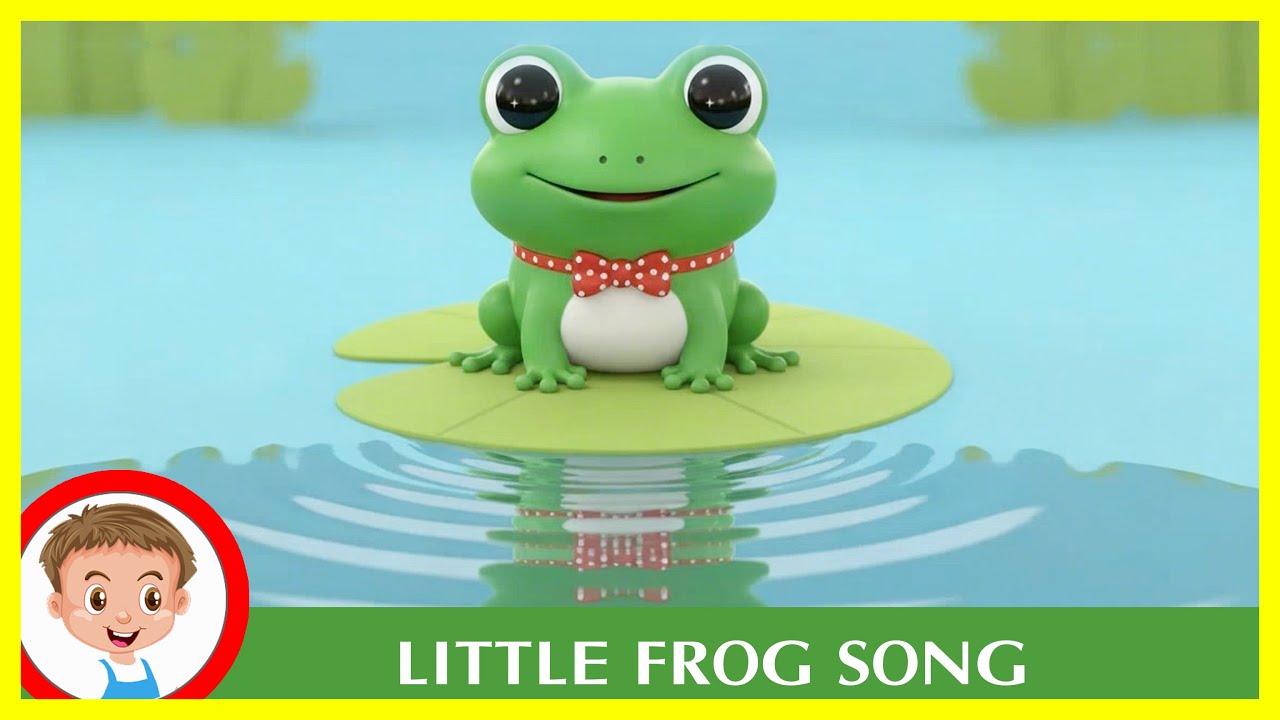 Little Frog Song For Kids | BINGO Kids Song & Nursery Rhymes