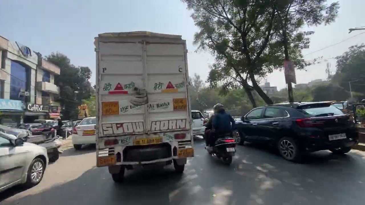 Lawrence Road Industrial Area Near Punjabi Bagh Metro Station And Flyover Bridge To Moti Nagar 