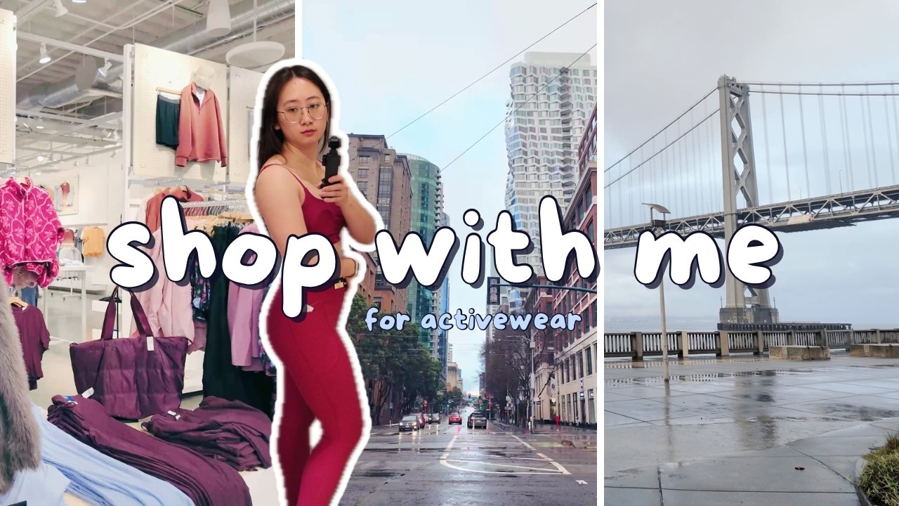 shop with me for activewear! 🌸✨ old navy/popflex try on haul