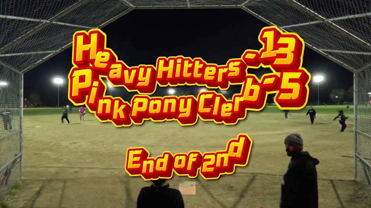 Heavy Hitters vs Pink Pony Clerb on Jan 26,2026