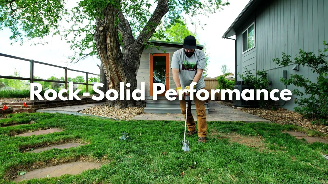 Terra Grip Anchors - Concrete-Free Foundation System