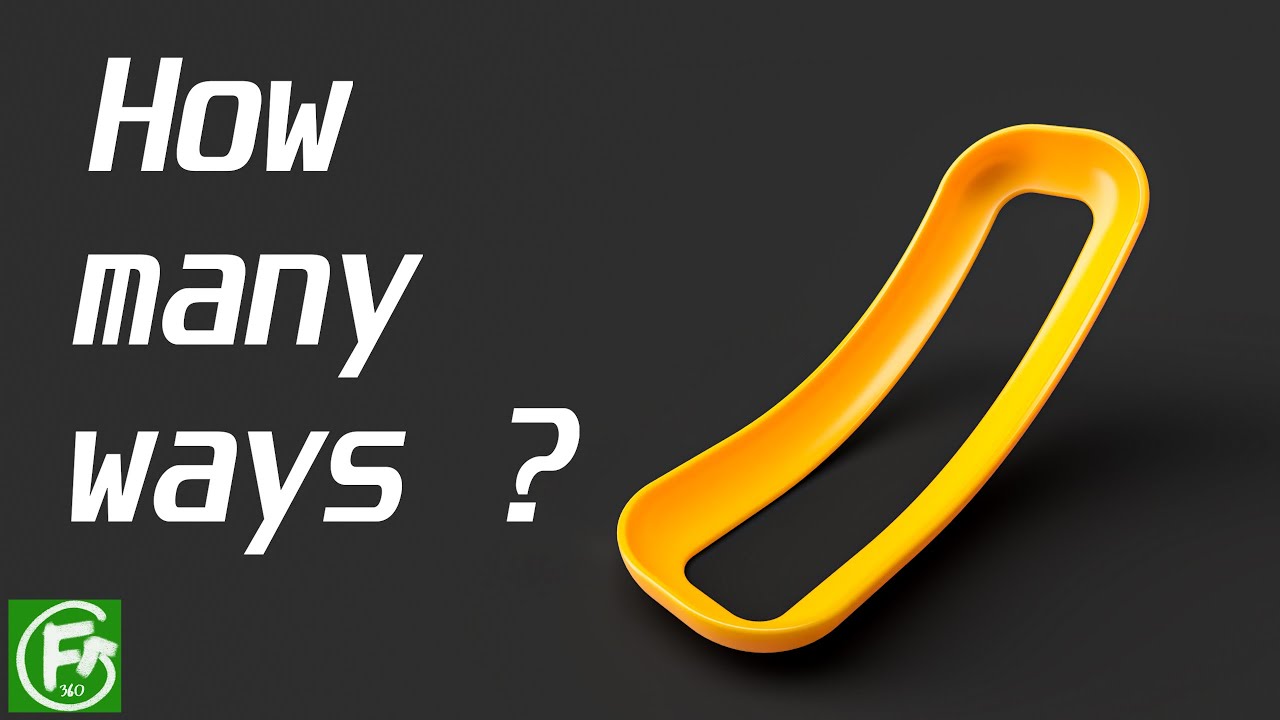 Fusion 360 | How many ways?