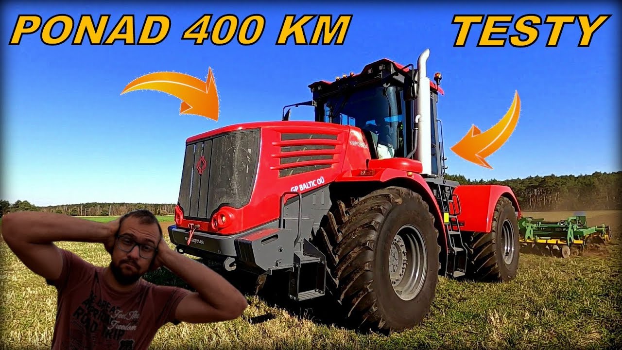 Szoko Testuje Nowy Traktor 428 KM! Kirowiec ☆K7! Ale Jazda!