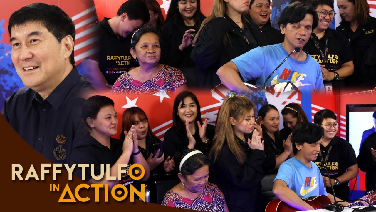 RTIA STAFF, NAGING BACK-UP SINGERS NI KUYA!