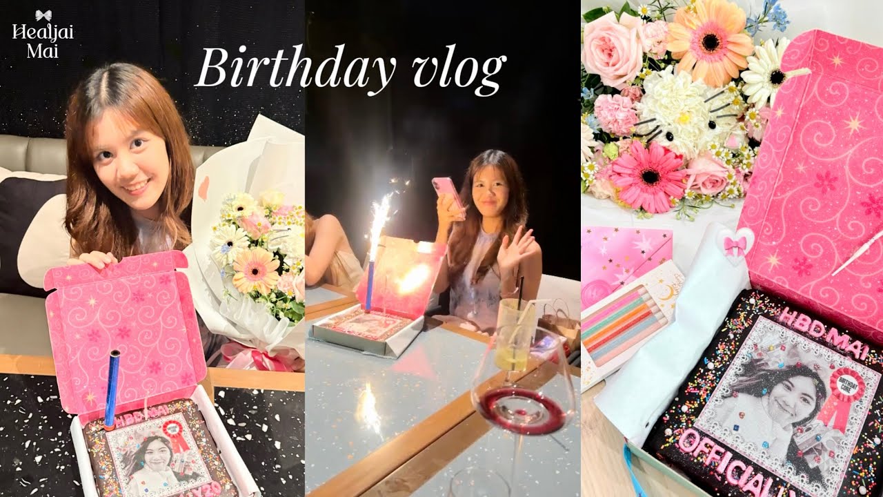 My birthday vlog turning 20years old🎀ฉลองวันเกิดวัยรุ่นสู่วัยผู้ใหญ่ ให้รางวัลตัวเอง เป็นพี่ติวศิลปะ