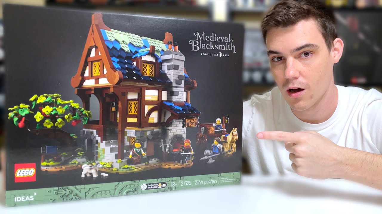 LEGO Ideas 21325 MEDIEVAL BLACKSMITH Review! (2021)
