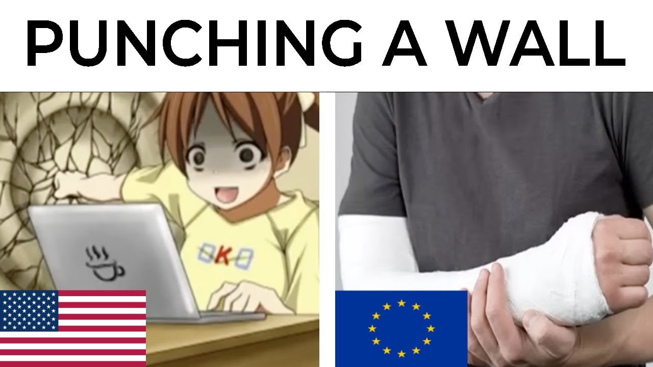 USA VS EUROPE MEMES