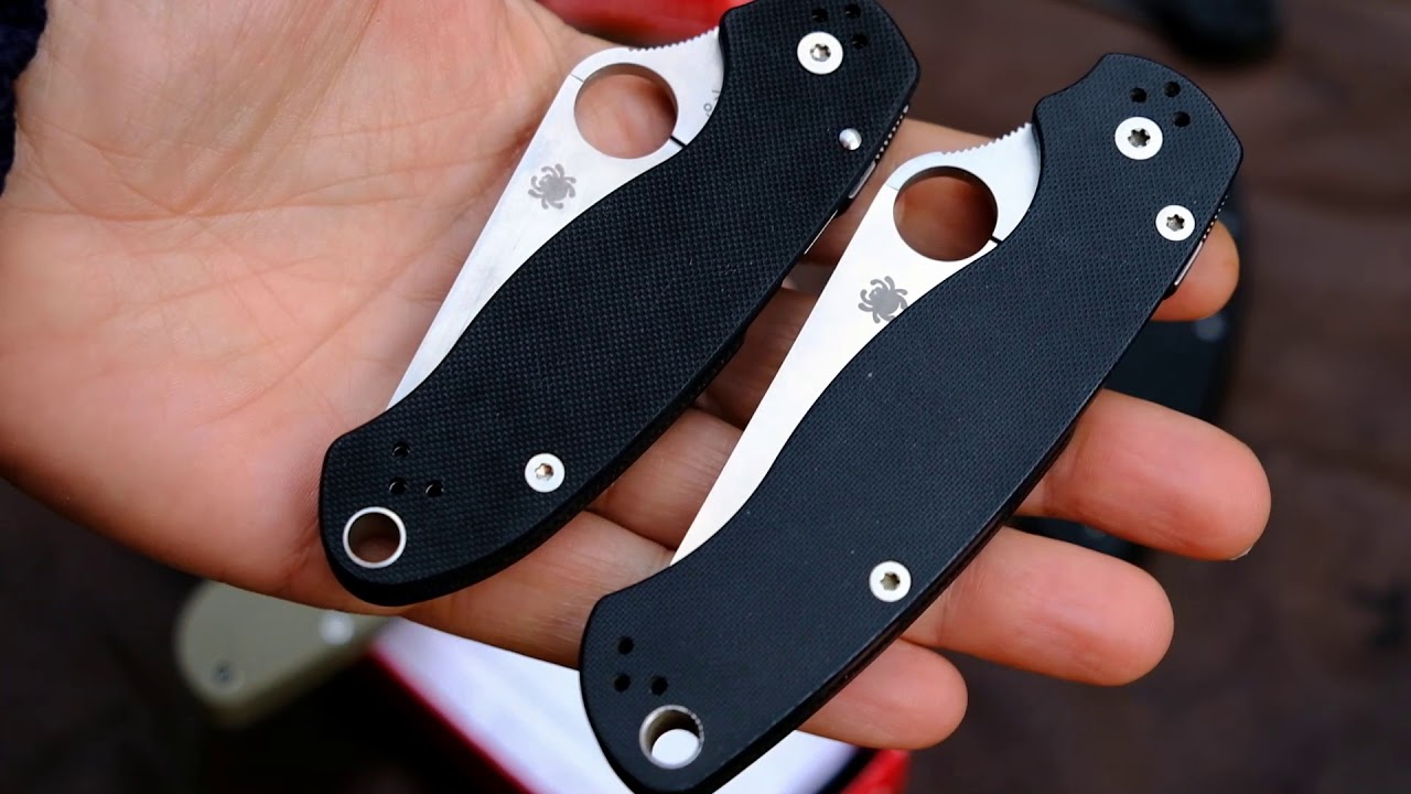 Spyderco Paramilitary2 : storia, evoluzione, come riconoscere un clone e cosa sono i factory second