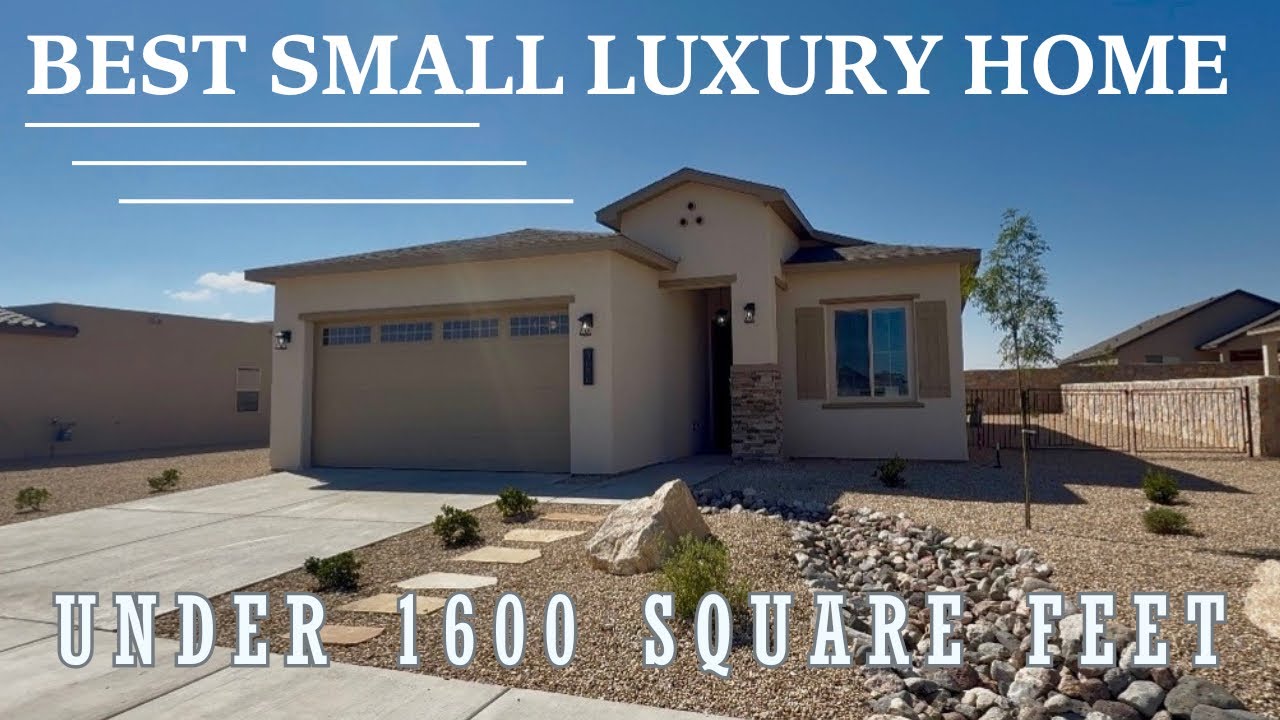 🏡 Stunning Small Luxury Home | Take A Peak At This Affordable New Construction Home