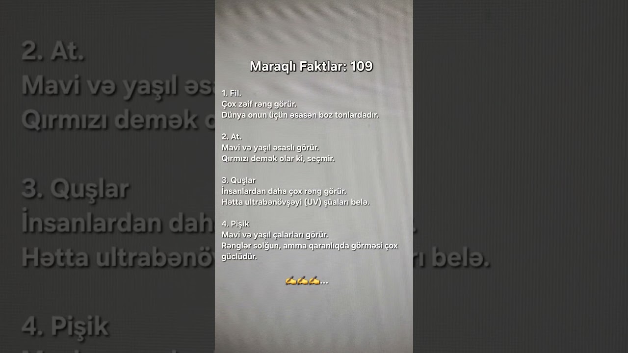 Maraqlı faktlar 109