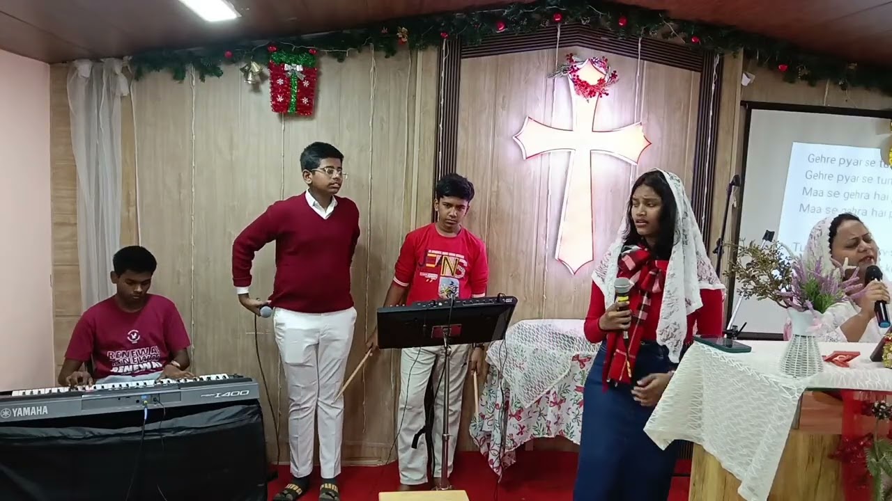 Sunday 8th February 26, worship service in the Church 