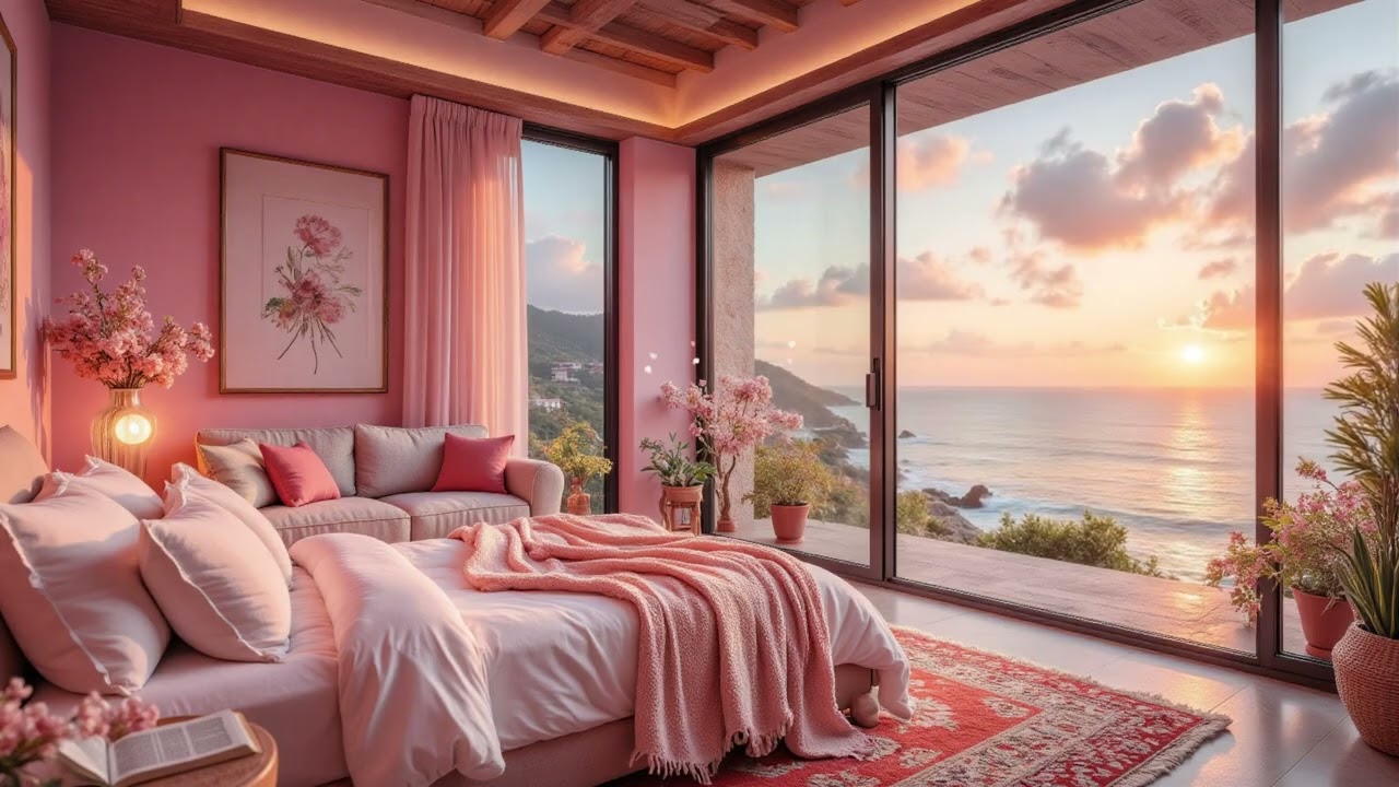 Peaceful Piano Music | Soft Piano & Ocean Waves for Relaxation