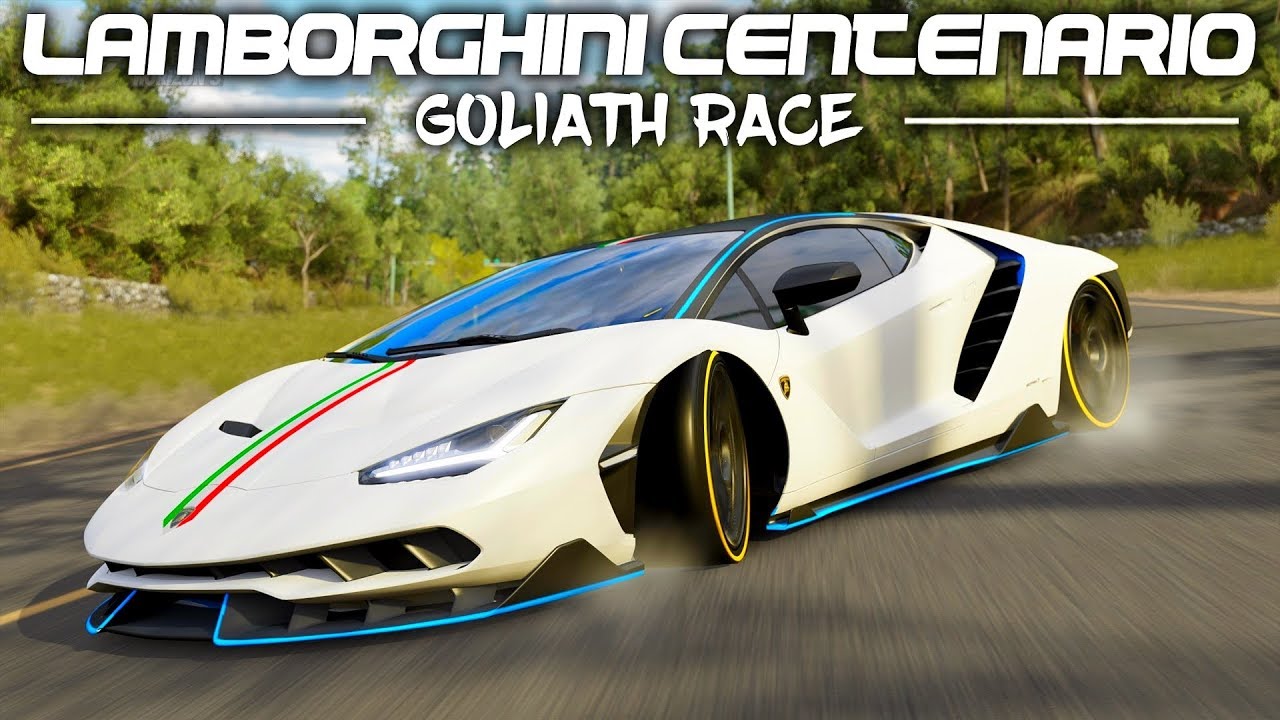 Forza Horizon 3 Lamborghini Centenario - Goliath Race
