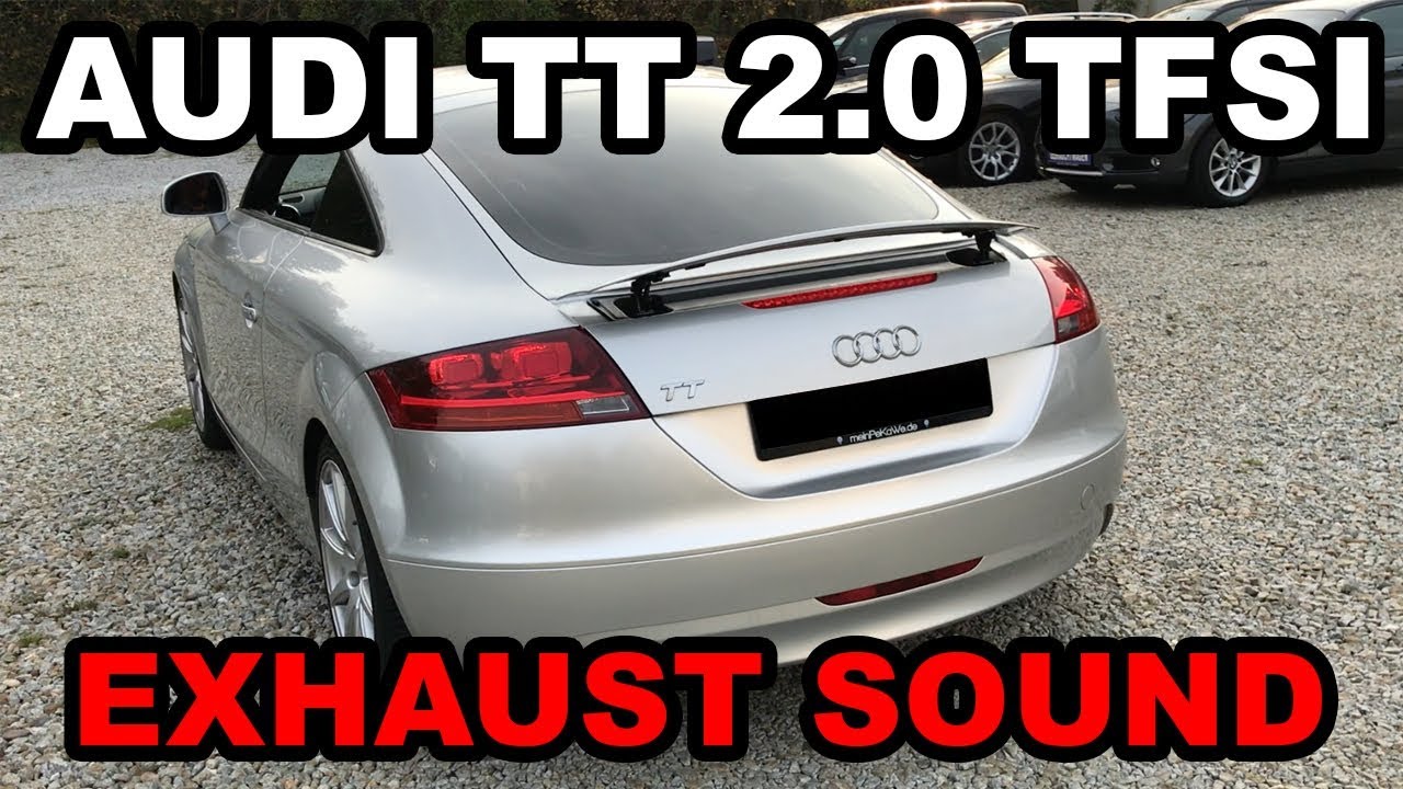 Audi TT 2.0 TFSI EXHAUST SOUND - LAUNCH CONTROL - 0-100 km/h (S-Tronic / DSG)