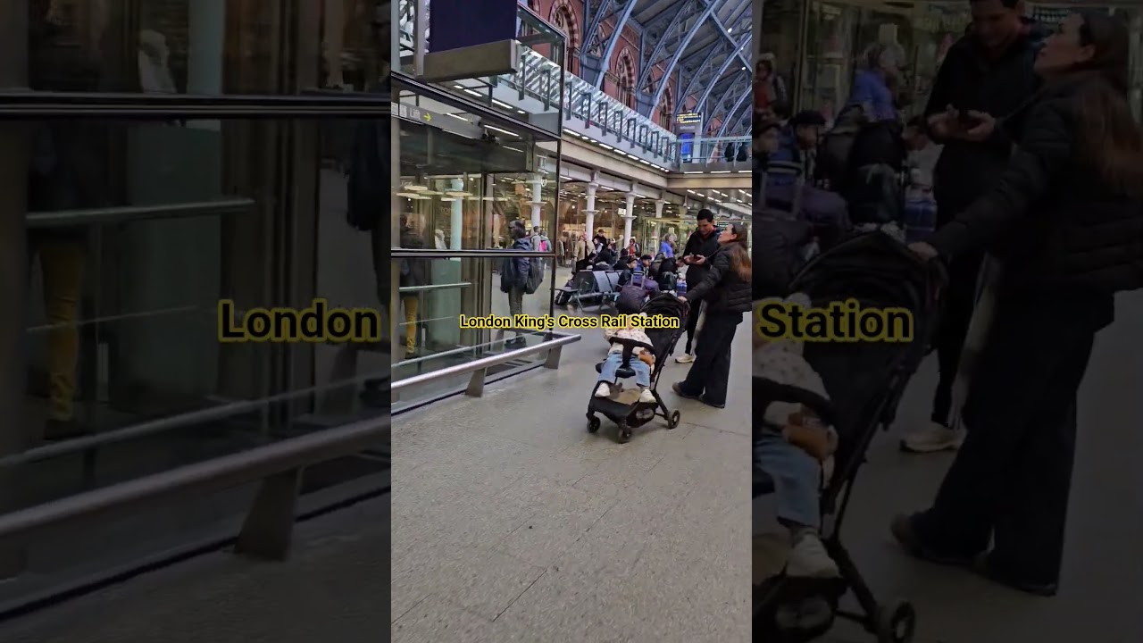 London King's Cross Rail Station.