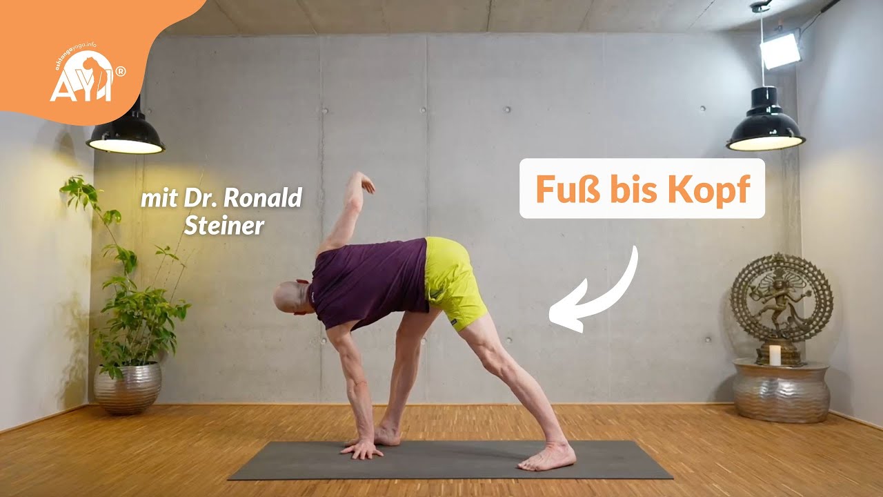75 Min. therapeutisches Yoga: Von der Basis bis zum Kopf