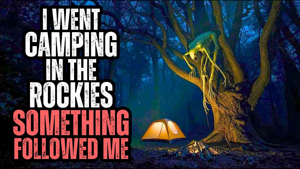 I Went CAMPING in the ROCKIES - SOMETHING Drew a RING Around My Tent