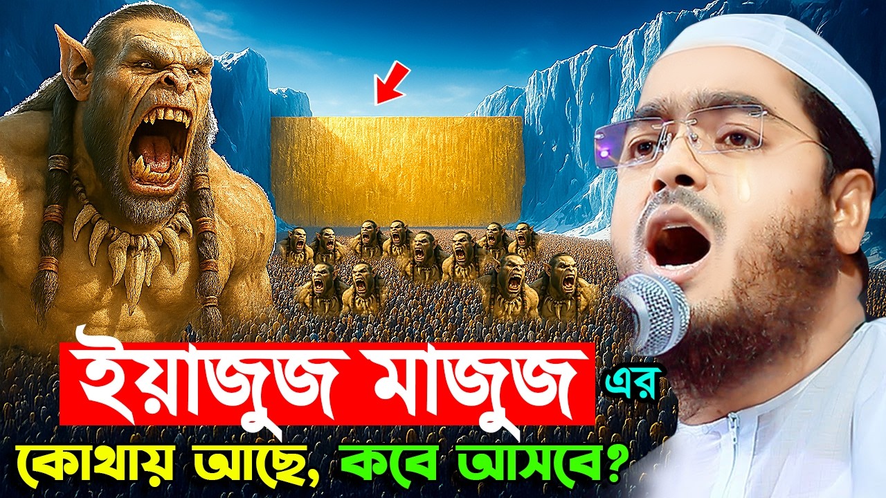 ইয়াজুজ মাজুজ এর কাহিনী , hafizur rahman siddiqui waz , Yajuj Majuj