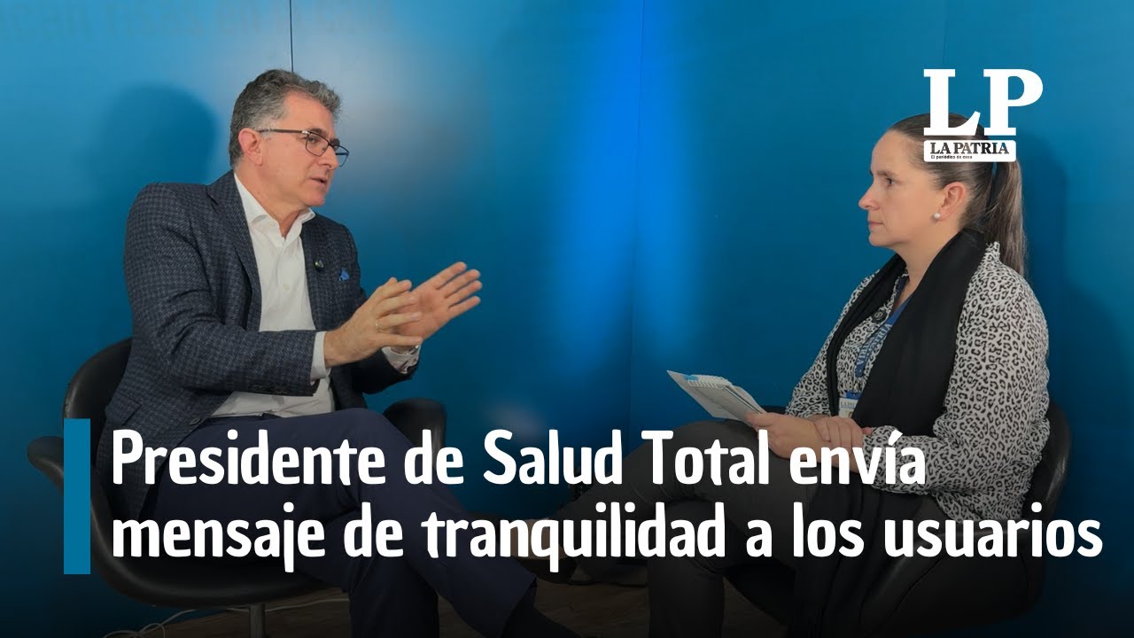 Presidente de Salud Total envía mensaje a los usuarios que serán atendidos por Disfarma