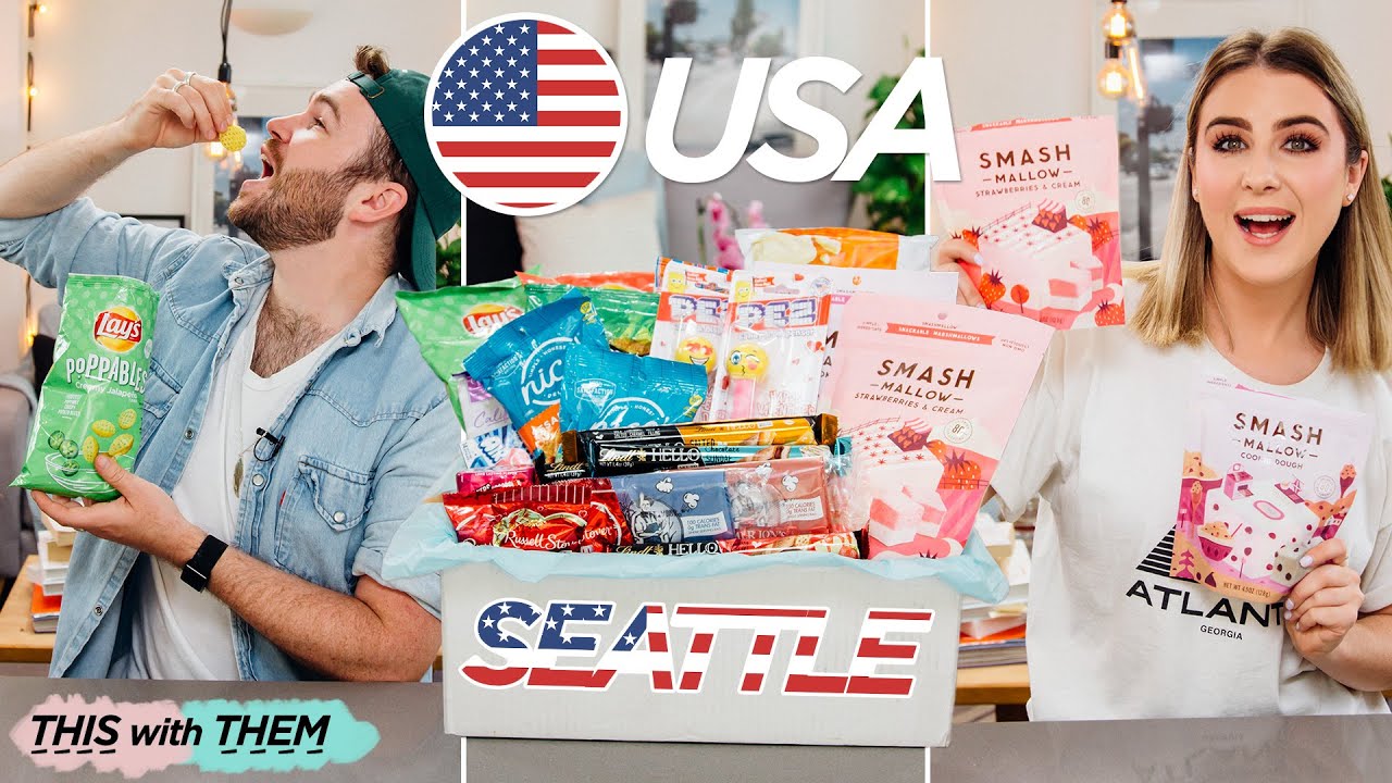 Trying American Candy from a Seattle Subie! - This With Them